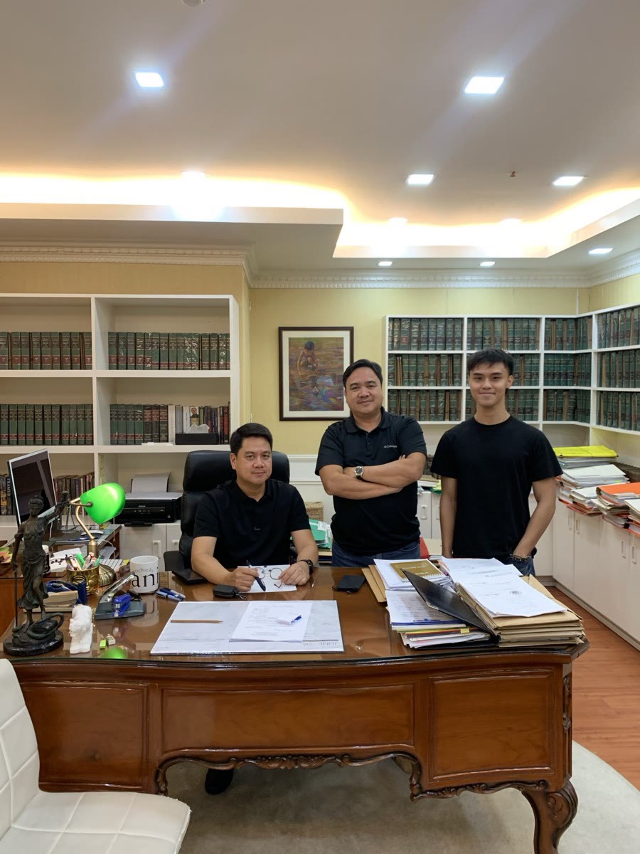 The Causa team with lawyers at a Philippine law firm in Manila